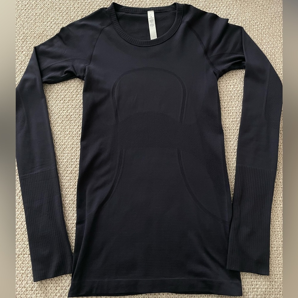 Lululemon Swiftly Tech Long-Sleeve Shirt - Blue